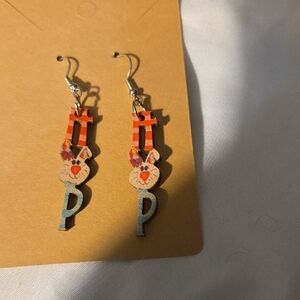Colorful Easter Earrings- Hip Hop Bunnies